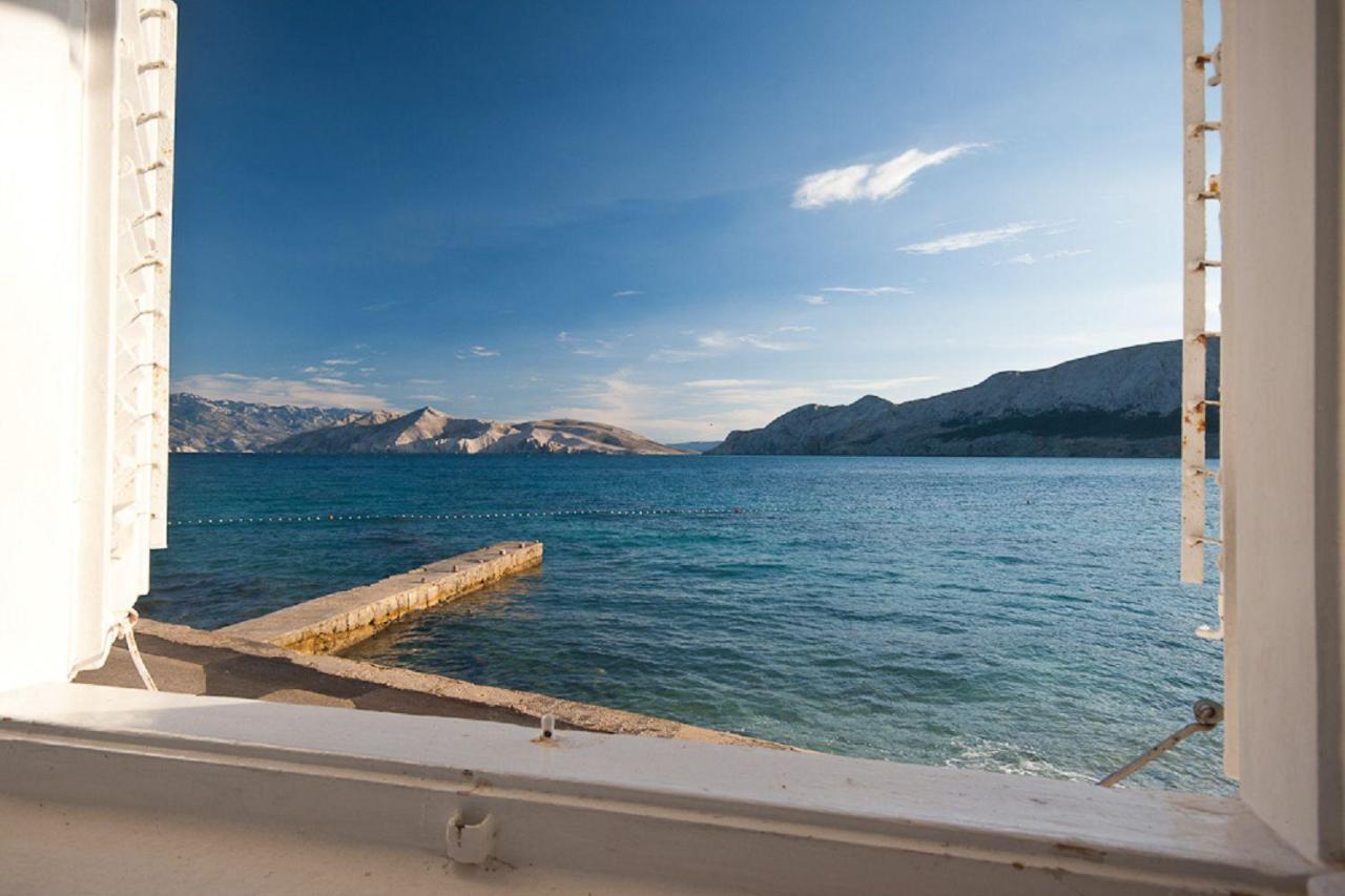Erste Reihe Zum Meer Baška Kültér fotó