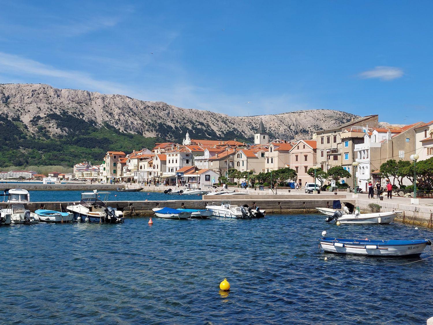 Erste Reihe Zum Meer Baška Kültér fotó