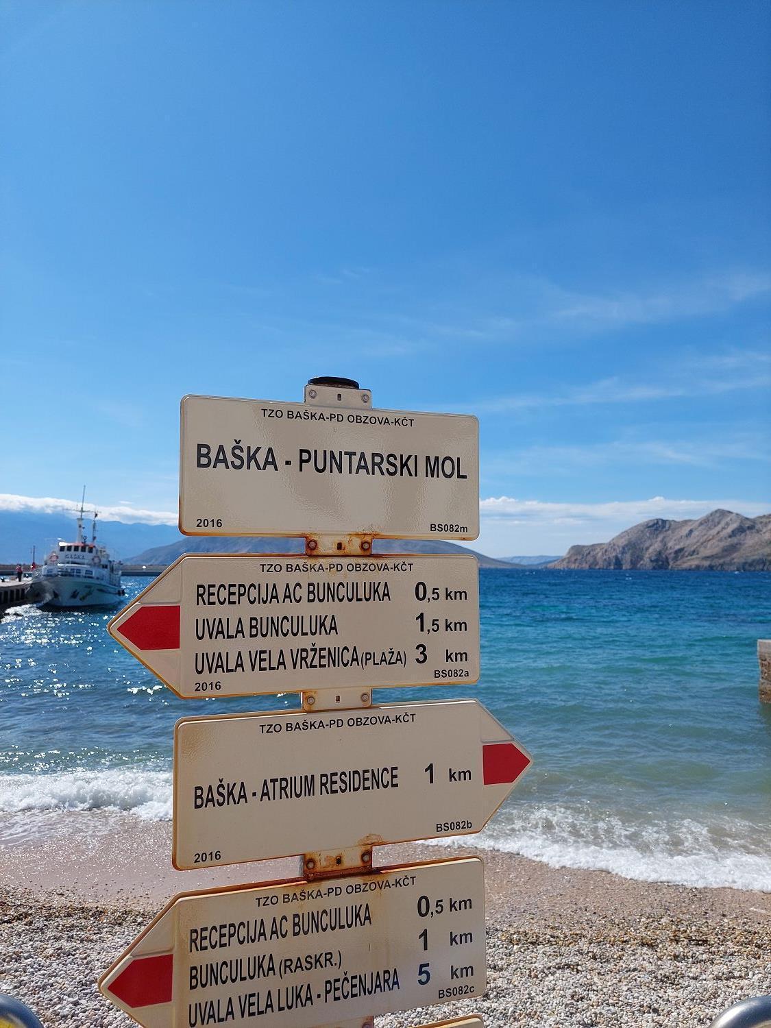 Erste Reihe Zum Meer Baška Kültér fotó